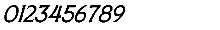 SLTF Arcilla Medium Italic Font OTHER CHARS