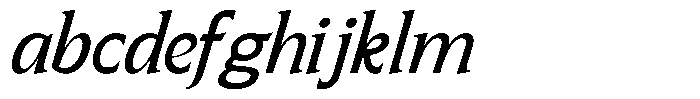 SLTF Arcilla Medium Italic FONT