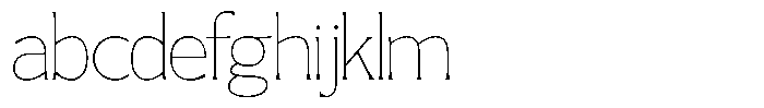 SLTF Arcilla Thin FONT