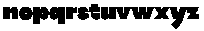 SLTF Curo Regular Font LOWERCASE
