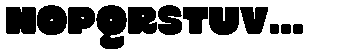 SLTF Curo Rounded Font UPPERCASE