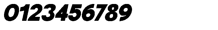 SLTF La Villa Black Italic Font OTHER CHARS
