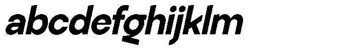 SLTF La Villa Bold Italic FONT