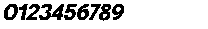 SLTF La Villa Extra Bold Italic Font OTHER CHARS