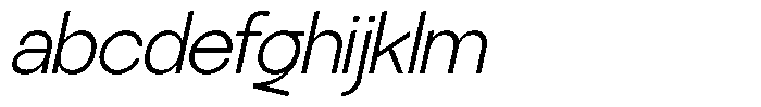 SLTF La Villa Light Italic FONT