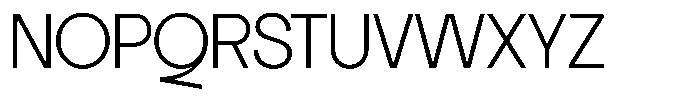 SLTF La Villa Light Font UPPERCASE