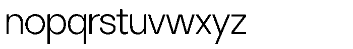 SLTF La Villa Light Font LOWERCASE