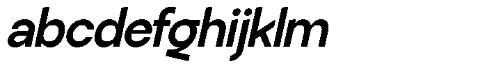 SLTF La Villa Semi Bold Italic FONT