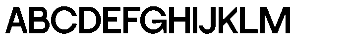 SLTF La Villa Semi Bold Font UPPERCASE
