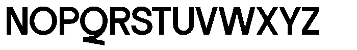 SLTF La Villa Semi Bold Font UPPERCASE