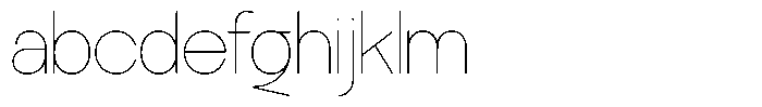 SLTF La Villa Thin FONT