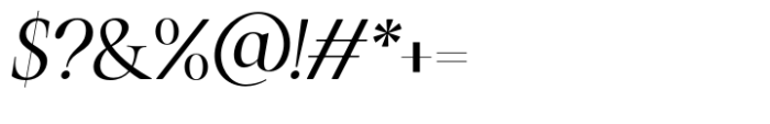 SLTF The Roman Edition Italic Font OTHER CHARS