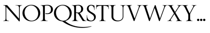 SLTF The Roman Edition Regular Font UPPERCASE