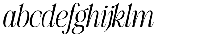 SLTF The Silver Light Italic FONT