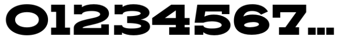 Slaab Extra Wide Black Font OTHER CHARS