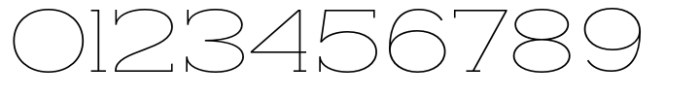 Slaab Extra Wide Hairline Font OTHER CHARS
