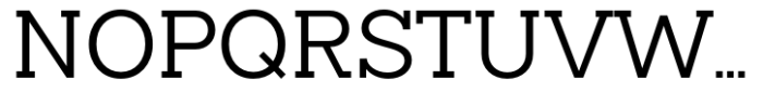 Slaab Regular Font UPPERCASE