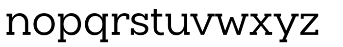 Slaab Regular Font LOWERCASE