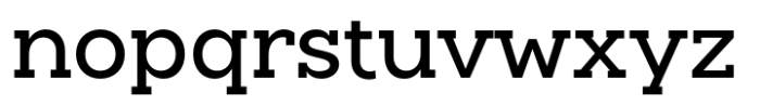 Slaab Semi Bold Font LOWERCASE