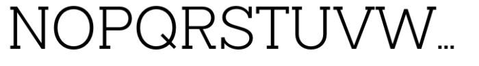 Slaab Semi Light Font UPPERCASE