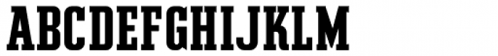 Slab Compact JNL Regular Font LOWERCASE