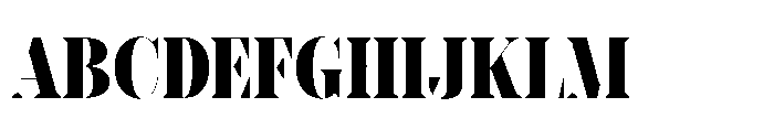 Slabdon Bold Condensed Fine Srf Font UPPERCASE