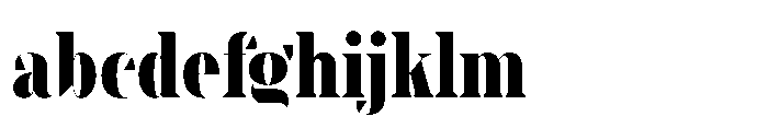Slabdon Bold Condensed Fine Srf FONT
