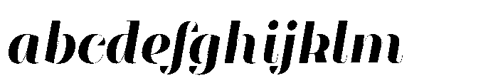 Slabdon Bold Fine Italic FONT