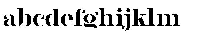 Slabdon Bold Fine Srf FONT