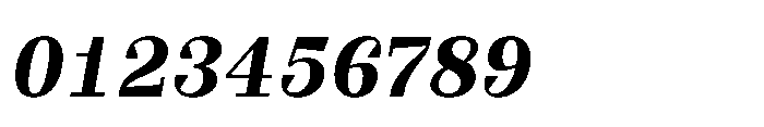 Slabdon Bold Italic Font OTHER CHARS