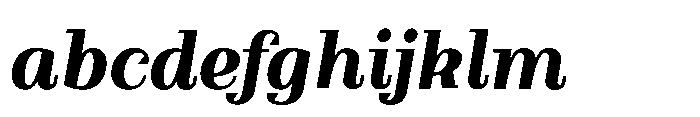 Slabdon Bold Italic FONT