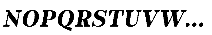 Slabdon Bold Srf Italic Font UPPERCASE