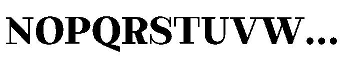 Slabdon Bold Font UPPERCASE