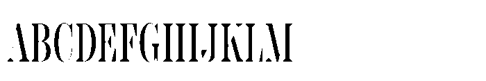Slabdon Book Condensed Fine Srf Font UPPERCASE