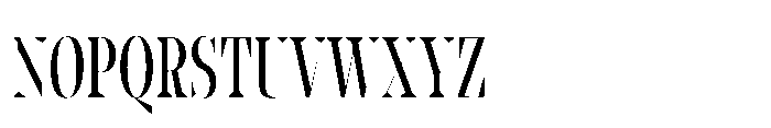 Slabdon Book Condensed Fine Srf Font UPPERCASE