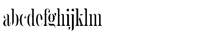 Slabdon Book Condensed Fine Srf FONT