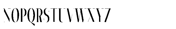 Slabdon Book Condensed Fine Font UPPERCASE