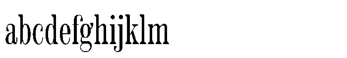 Slabdon Book Condensed Srf FONT