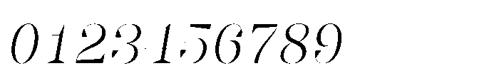 Slabdon Book Fine Srf Italic Font OTHER CHARS