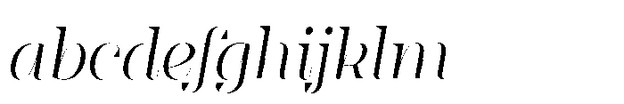 Slabdon Book Fine Srf Italic FONT