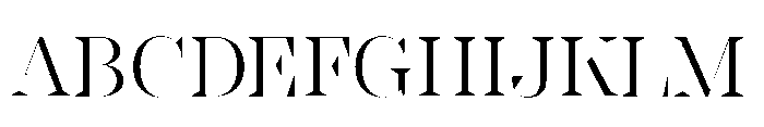 Slabdon Book Fine Srf Font UPPERCASE
