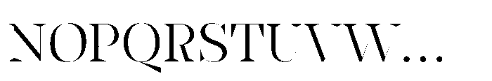 Slabdon Book Fine Srf Font UPPERCASE
