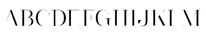 Slabdon Book Fine Font UPPERCASE