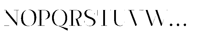 Slabdon Book Fine Font UPPERCASE