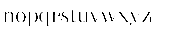 Slabdon Book Fine Font LOWERCASE