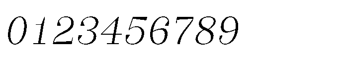 Slabdon Book Italic Font OTHER CHARS