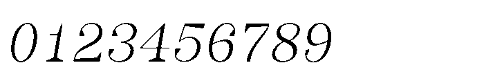 Slabdon Book Srf Italic Font OTHER CHARS