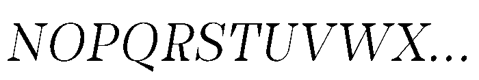 Slabdon Book Srf Italic Font UPPERCASE