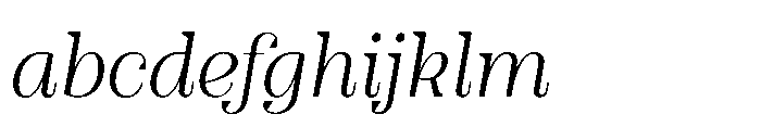 Slabdon Book Srf Italic FONT
