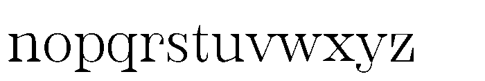 Slabdon Book Srf Font LOWERCASE